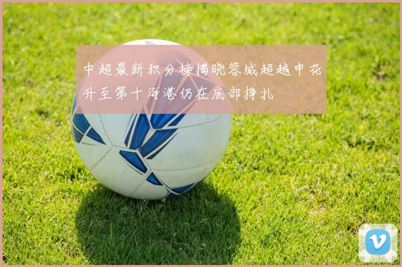 中超最新积分榜揭晓蓉城超越申花升至第十海港仍在底部挣扎