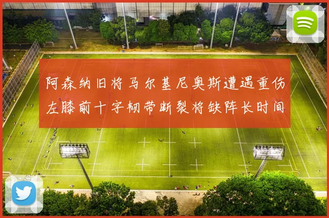阿森纳旧将马尔基尼奥斯遭遇重伤左膝前十字韧带断裂将缺阵长时间