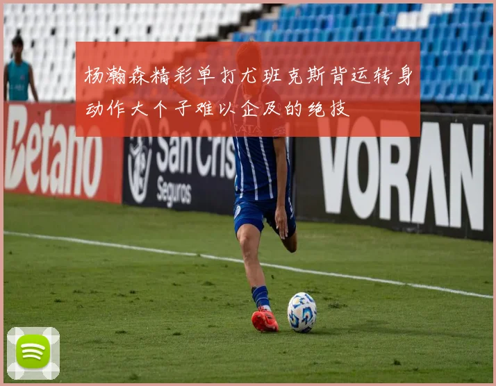 杨瀚森精彩单打尤班克斯背运转身动作大个子难以企及的绝技